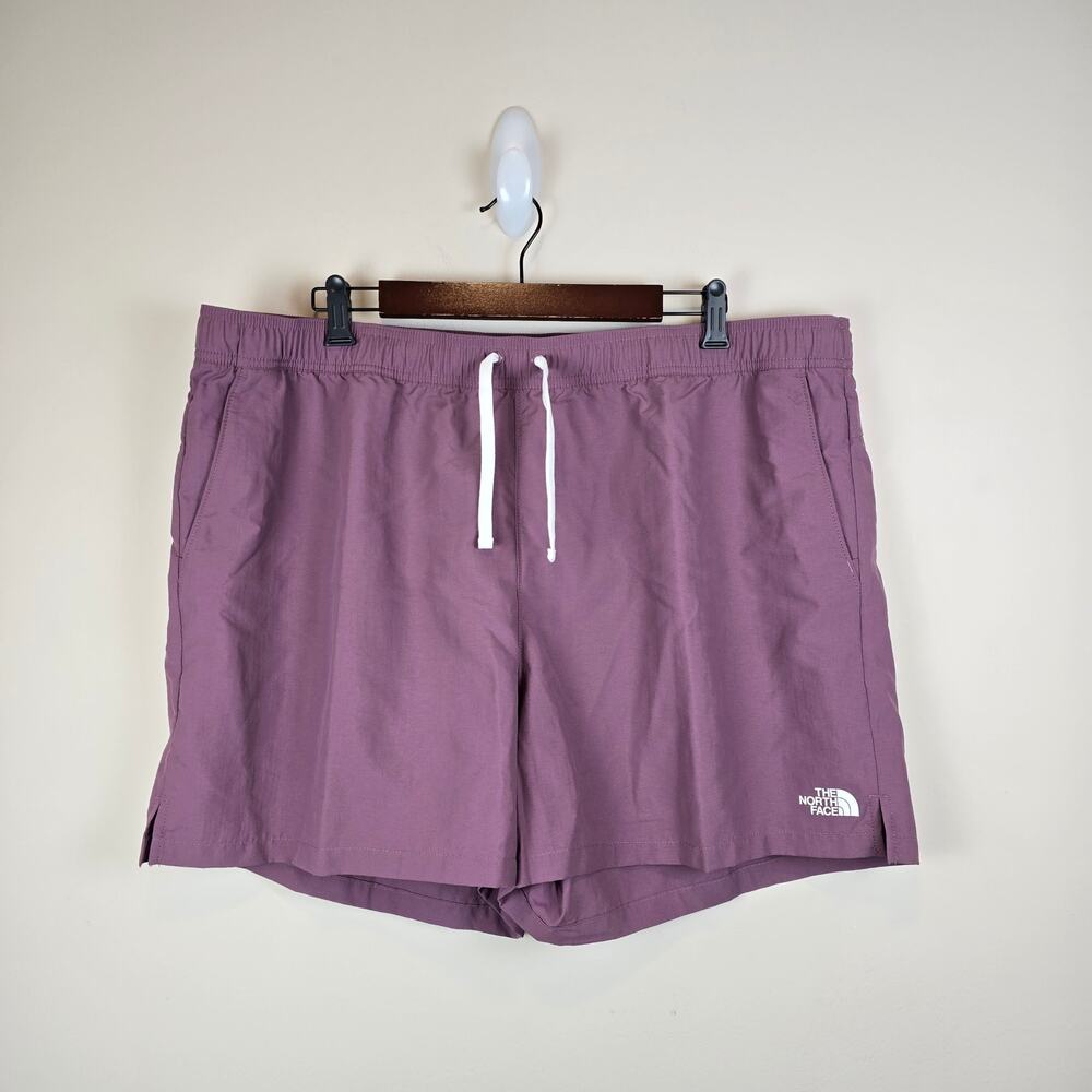 The North Face Mens Sz XXL Action Shorts 2.0 5" Inseam Midnight Mauve Flash Dry